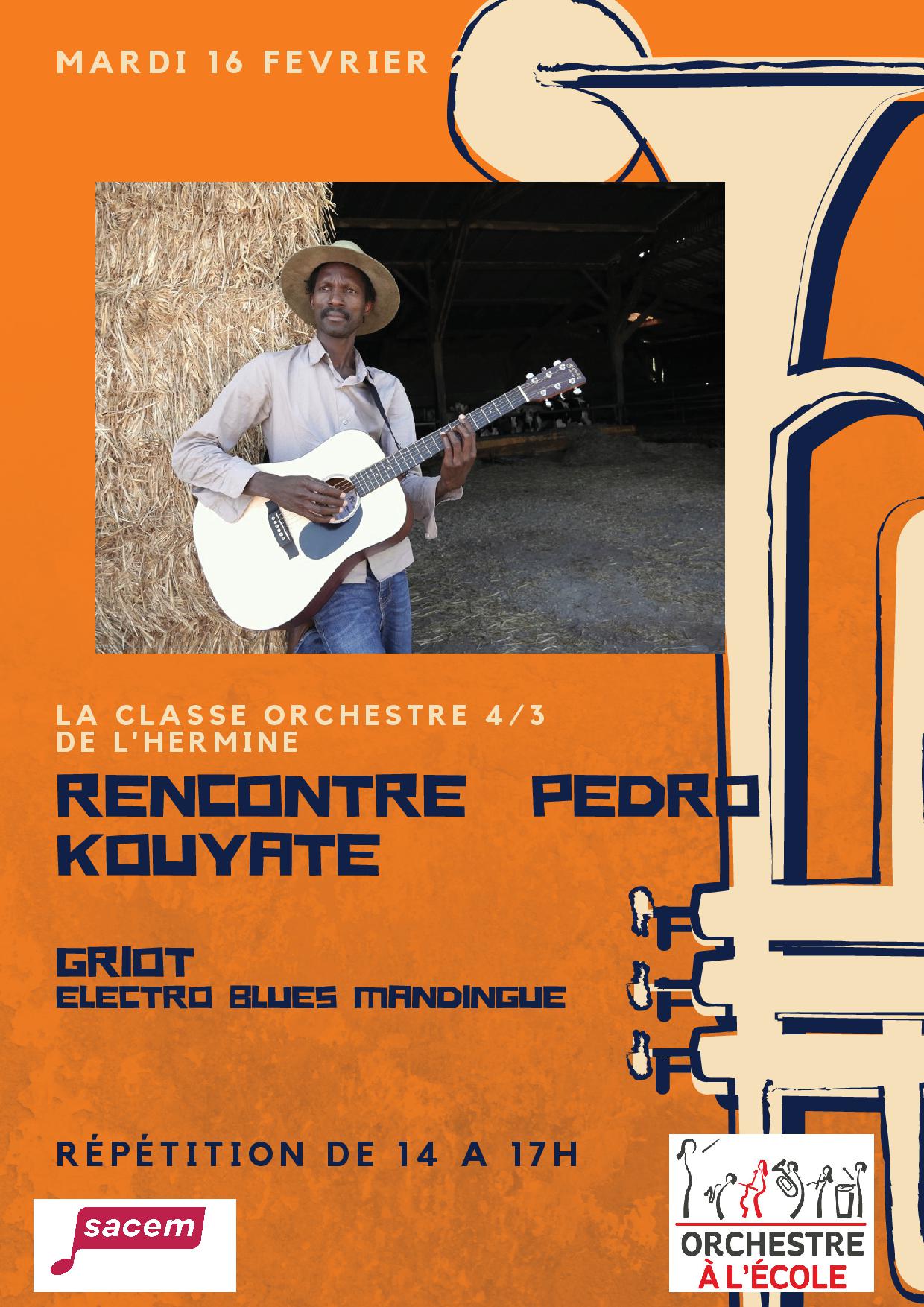 RENCONTRE AVEC PEDRO KOUYATE Posters